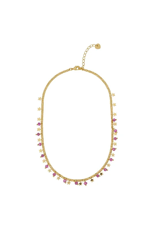 Ryann Lilac Necklace