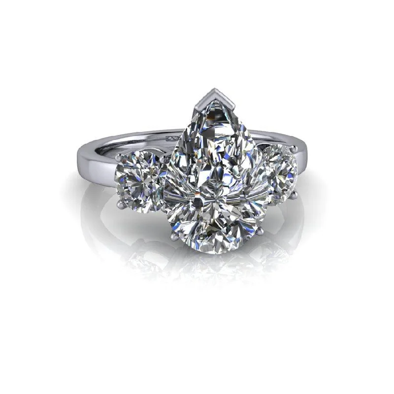 Palmer No. 3 Moissanite Ring