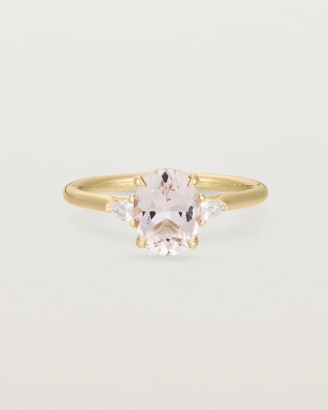 Delphine Ring | Morganite & Diamonds