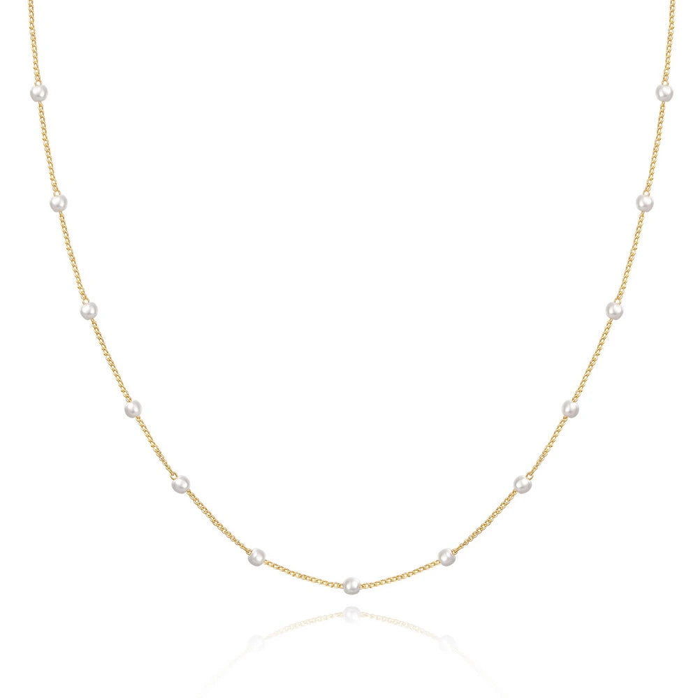 Perseverance Pearl Necklace