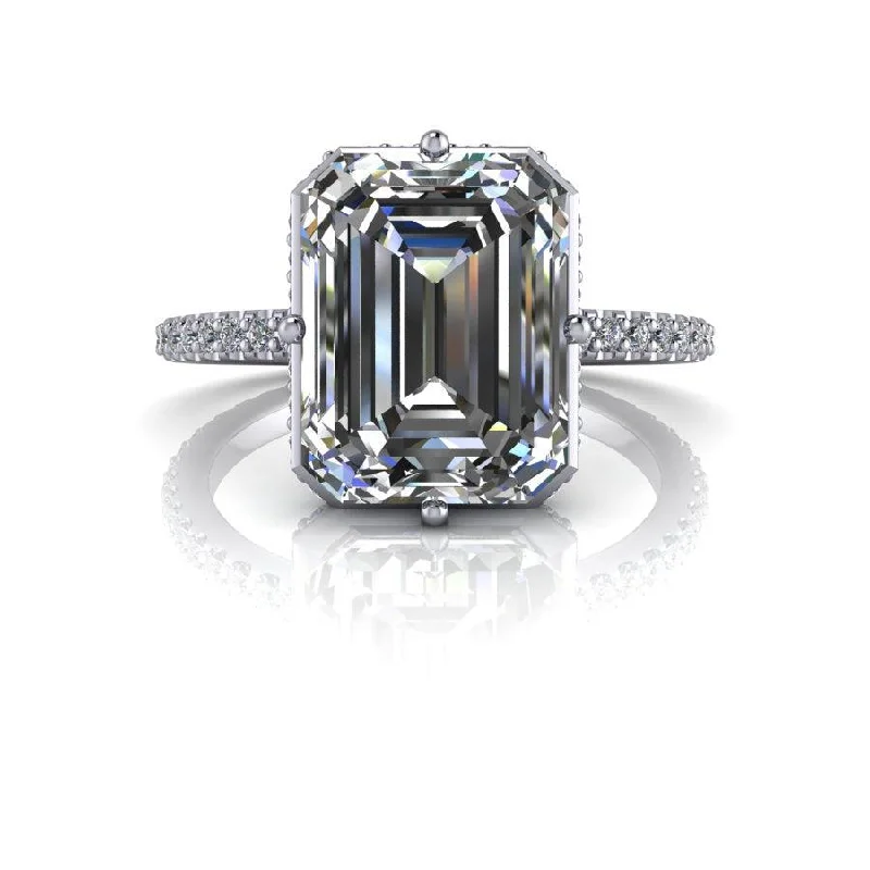 Hayes No. 1 Moissanite Ring