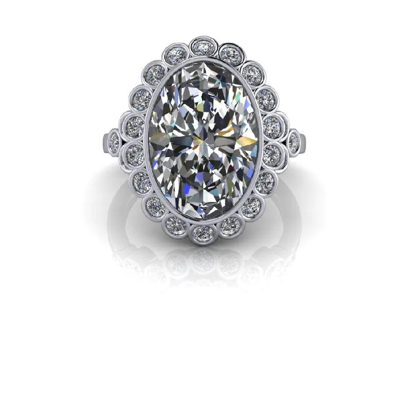 Gretchen No. 1 Moissanite Ring