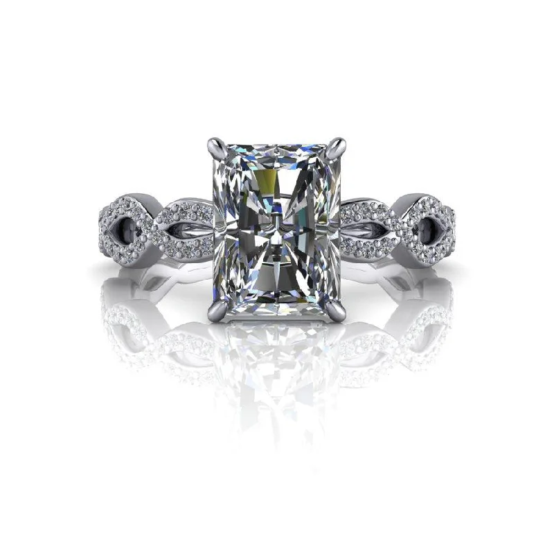 Liliana No. 1 Moissanite Ring